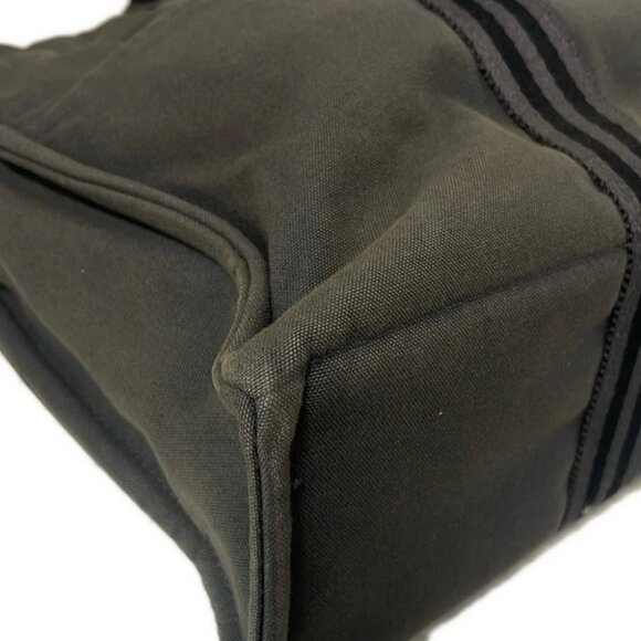 Auth HERMES Fourre Tout Tote PM - Gray Canvas None Tote Bag - Picture 5 of 9